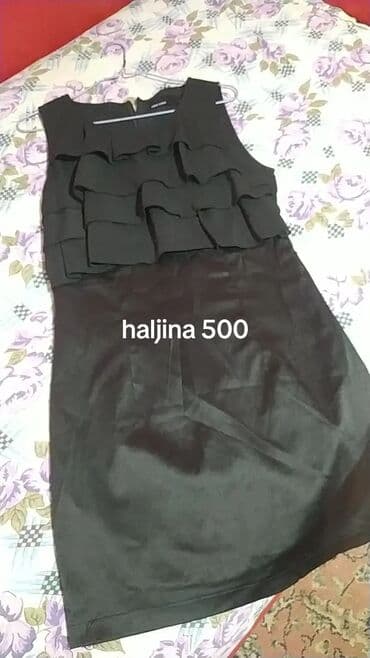 crop top h m: Ženske haljine – više modela - Duga rebrasta haljina bez rukava u — 3