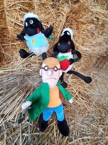 shaun the sheep igracke: 1800din Farmer + Šone + Timmy 900din/kom Shaun the sheep i Timmy — 1