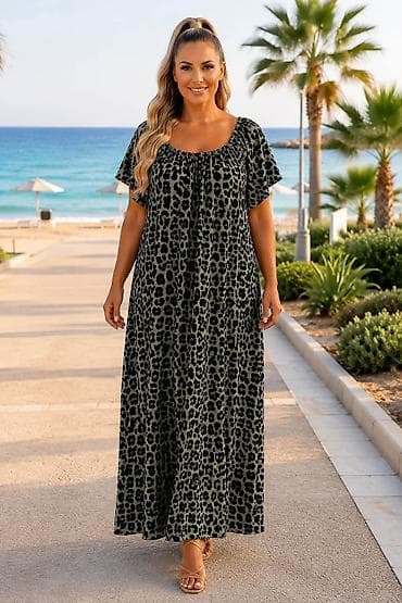 svecane haljine za punije: 07. Haljina za punije
2XL 3XL 4XL 
Cena : 2.900 dinara H — 3
