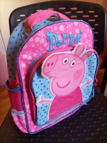 karirane suknje za devojcice: Kid's backpack, For girls, color - Pink — 1