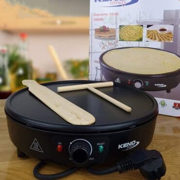 Aparat za Palačinke KE-1250 Cena 3690 dinara+Ptt 350 dinara. Garancija