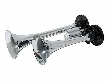 Sirena sa 2 trube Sirena radi na 12v i na 24v, i vezuje se na vaš