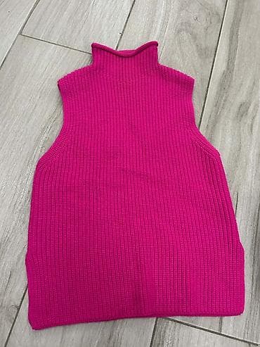 baletanke za ples: ZARA ženska bezrukavna rolka – fuksija - Brend: ZARA - Veličina: S — 1