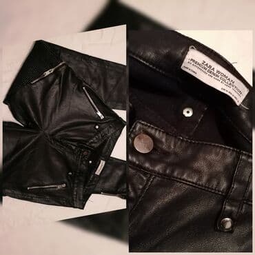 h: Zara kozne M
Struk 38cm
Bokovi 48cm
Odlicne, uklopive — 2