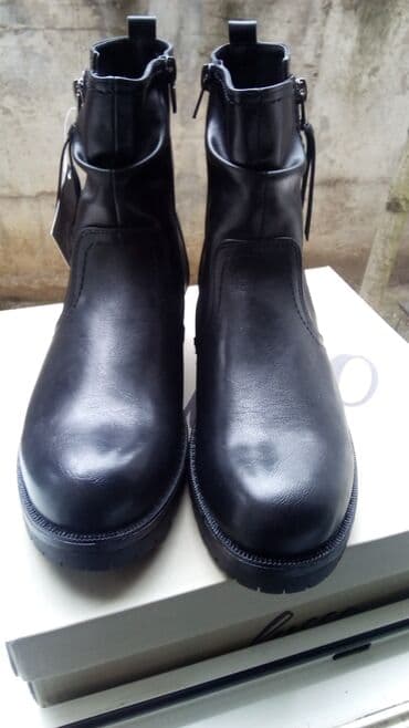 kozne mini suknje: High boots, 39 — 3