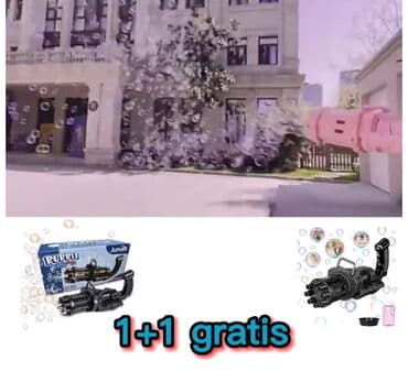 veliko kinder jaje igracka: 1 + 1 Gratis Cena 1990 din Magičan pištolj za balončiće je zabava za — 1
