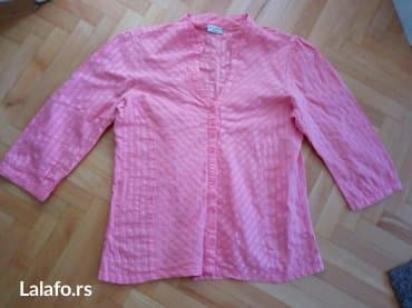 plus size tunike: Atmosphere, 2XL (EU 44), Pamuk, Jednobojni, bоја - Roze — 1