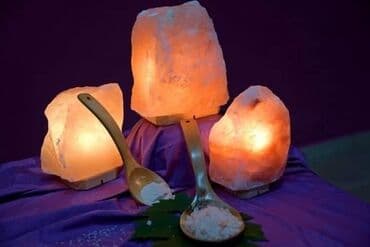 Cena 2150din Lekovita lampa od himalajske soli (1,5-2kg) Slana lampa