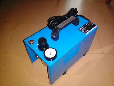 Mini air brush kompresor NOV Mali kompresor Biltema MC 90, kupljen u