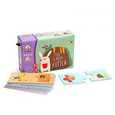 Vrabac slagalica „Moja kućica“ – PUZZLE TODDLER (Toddler Time
