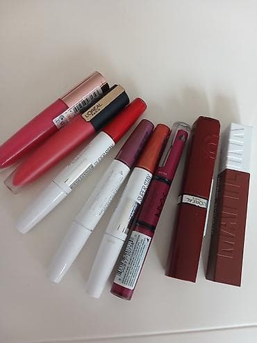 lasersko podmladjivanje lica: Set ruževa i sjajeva za usne – L’Oréal Paris, Maybelline, Bourjois — 4