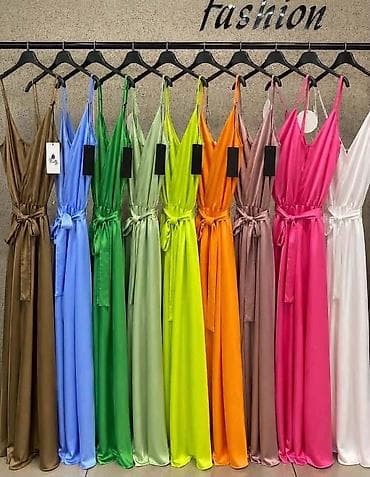 terranova odeca: HIT OVE SEZONE 🥰 Saten haljina u prelepim bojama S M L XL 2.300 dinara — 2