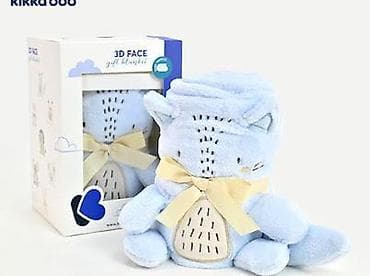ibrik za rakiju: KikkaBoo Baby ćebence sa 3D vezom 75x100 Little Fox Šifra proizvoda — 3