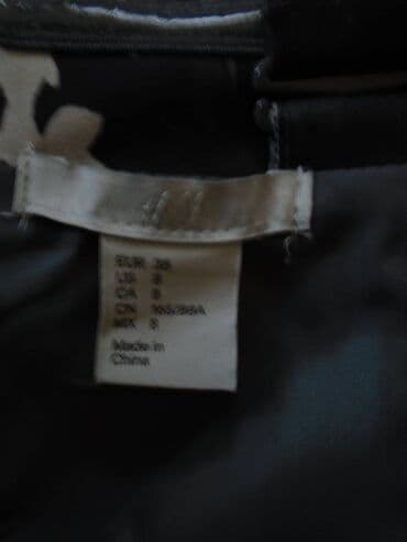 c a haljine 2022: H&M M (EU 38), color - Black, Cocktail, With the straps — 4
