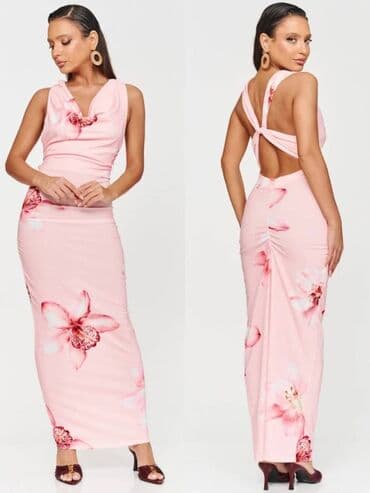crvene haljine do kolena: Other sleeves — 4