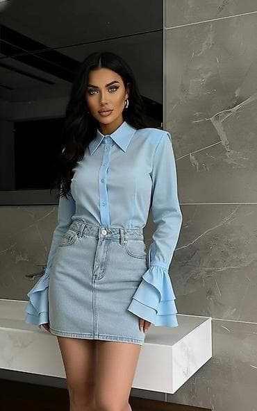 Trenerke: Nova kolekcija ✨️ Prelep model kosulje 
Cena: 2.500 dinara — 3