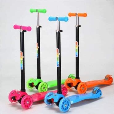 nuk silikonske bradavice: Trotinet Maxi Fluo sa 4 točka - 4000din svetleći silikonski točkovi — 2