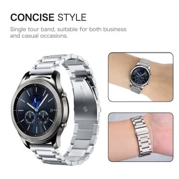 satic smartic cena: Watch band, color - Black — 4