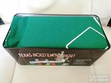 Društvene igre: Texas Hold em poker 200 cipova Teksas poker SET Dobijate zeleno — 6