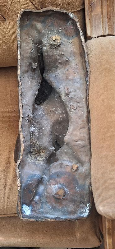 Prehrambeni proizvodi: Bronzana skulptura Frana Kršinića 12kg– figura žene u poluležećem — 7