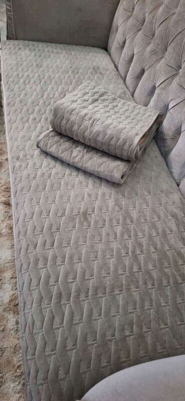 Furniture: For three-seater sofa, color - Light blue — 5