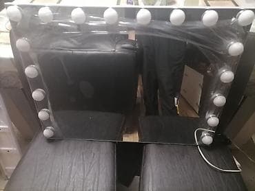 Satovi za kuću: Holivudsko stono ogledalo sa LED sijalicama + odvojivo povećavajuće — 10