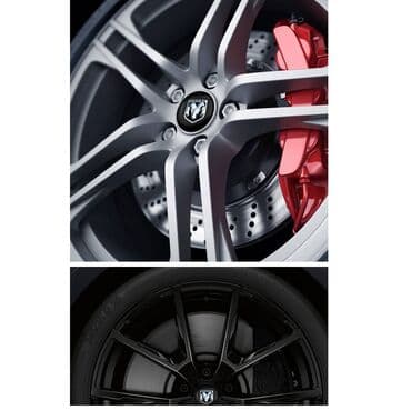 20555 r16 felni: Plastificirane nalepnice za felne - set od 4 komada DODGE DODGE - — 5