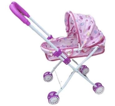 kolica za lutke akcija: Metalna kolica za lutke Koja devojcica ne voli da vozi svoju lutku u — 1