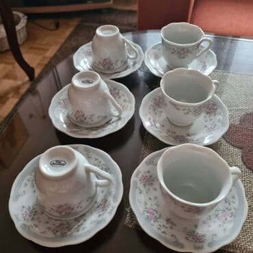 Kuhinjski setovi: Nove šoljice za kafu, porcelan, bez kutije — 1