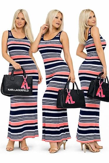 Ženska dugačka letnja haljina bez rukava - Kroj: uska maxi silueta na lalafo.rs Ženska dugačka letnja haljina bez rukava - Kroj: uska maxi silueta