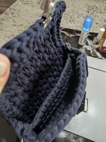 bela kozna torba: Shoulder bag, Material: Canvas — 2