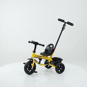 Kids' bicycles: Dečiji tricikl sa ručkom za guranje – Happy Bike 448 ⁷ - Stabilan — 1