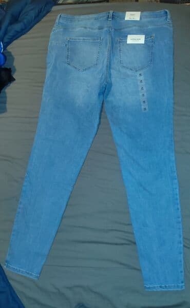 crop top c a: Teksas, Visok struk, Skinny — 2