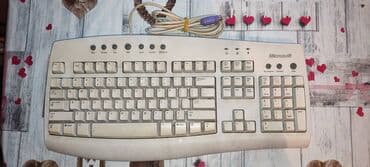 tastatura za android tv: Microsoft Internet Keyboard RT9443 PS2 Bela Ispravna Tastatura — 3