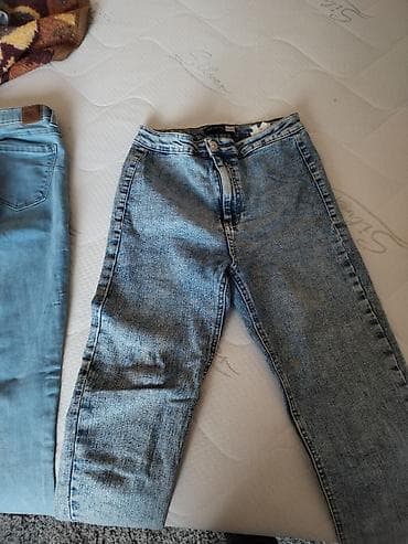 cargo pantalone: Komplet ženskih farmerki – 4 para - Modeli: klasične uske/slim — 10