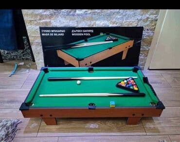 ormari za devojcice: 05. B. MINI BILIJAR 🎱 BILIJAR STONI 🎱 NOVO U FABRIČKOM PAKOVANJU — 1
