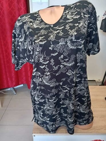 Košulje, bluze i tunike: Ženske bluza pamuk - likra NOVO! vel. L. Xl. 2xl Cena 1099 din — 5