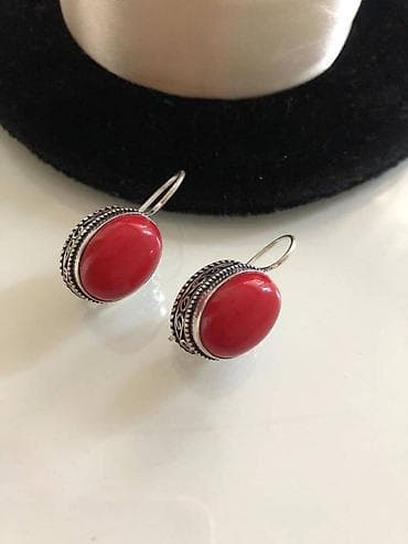 epoxy smola za nakit: Mindjuse su nove nekoriscene od Kamena KORAL. Utisnut je zig za srebro — 4