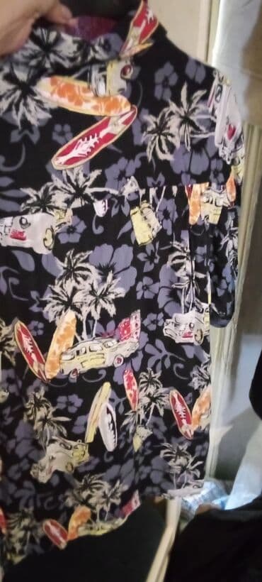 lidl muške pidžame: Košulja Na kratke rukave, XL (EU 54), West-Fashion, bоја - Šareno, Pamuk — 2