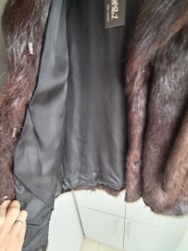 roze sandale ravne: Nova luksuzna bunda od pravog krzna lutrije, uvoz iz Turske, ekstra — 7