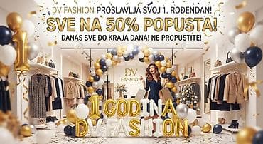 zara obuca velicine: DV FASHION – rođendanska akcija - Povodom 1. rođendana, DV Fashion — 1