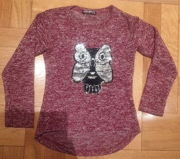 Round neck, Long sleeve, 152-158