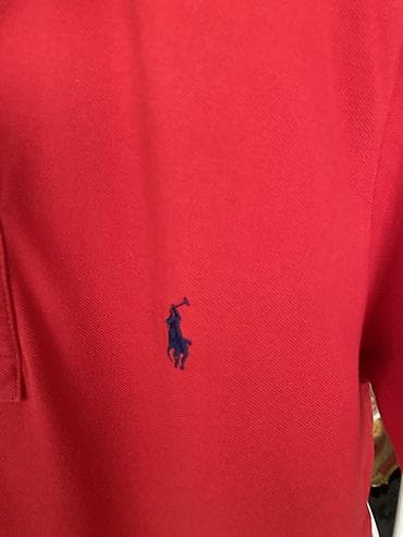 moncler trenerke muske: Polo majica Ralph Lauren – crvena - Brend: Polo Ralph Lauren - Model — 2