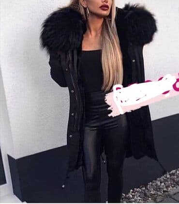 Parkas: Parka iznutra postavljene krznom Extra model Nošena jednu sezonu — 6