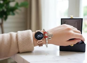 Nov sat, radi na dodir, kopca se na magnet, boja bakra,uz njega ide i