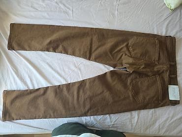 replay cargo pantalone: Replay muške pantalone u braon boji, klasičnog jeans/chino kroja — 3