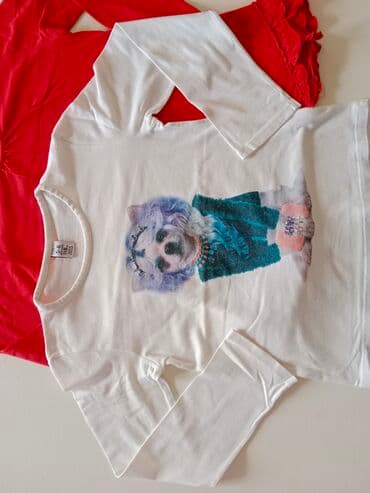 zara devojcice majice: Okrugli izrez, Dug rukav — 1