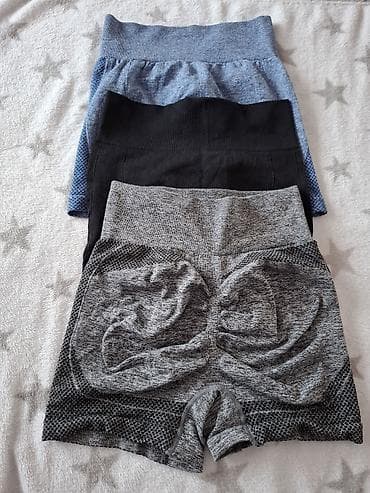 Ženske sportske šortse – set od 3 komada - Model: bešavni (seamless) na lalafo.rs Ženske sportske šortse – set od 3 komada - Model: bešavni (seamless)