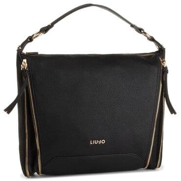buzz zenske patike nike: Liu Jo ženska torba – crna - Elegantna torba od fine, teksturisane — 1