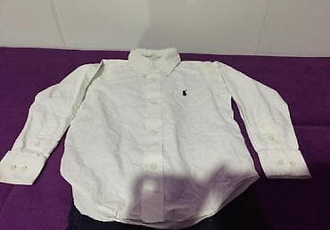 crop top dzemper: Farmerice i somot pantalone dzemper, bluzica i košulja, velicina 86 — 9